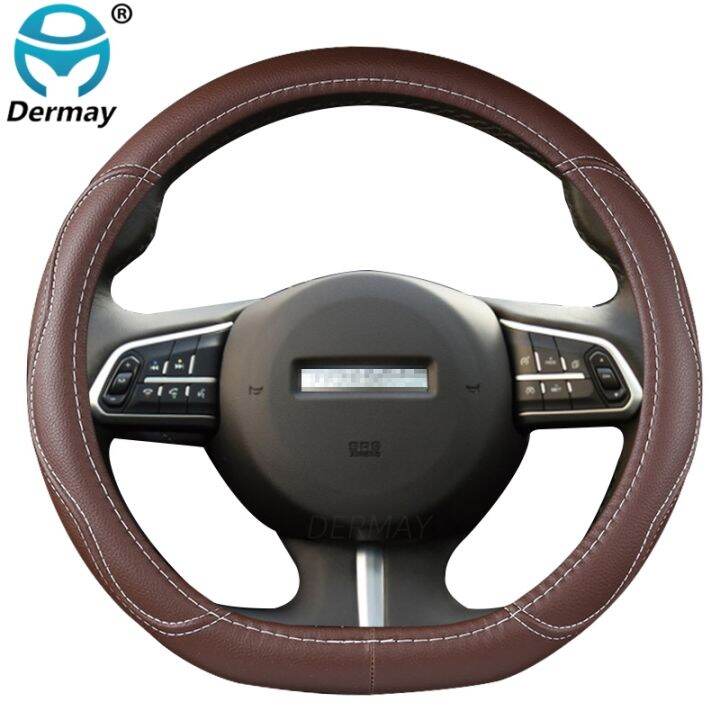 for-haval-f7-f7x-f5-pu-leather-car-steering-wheel-cover-d-shape-auto-accessories-interior-fast-shipping