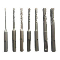 4Type 7pcssets 110mm SDS Plus Hammer Drill Bit 40Cr steel Stone Drill Cross Cutter Concrete Drill Bit 4-12mm drilling Bits