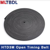 ❐▲☊ Arc Tooth HTD 3M Open Synchronous belt Width 6/9/10/12/15/17/20/25mm Rubber fiberglass Neoprene HTD3M pulley Laser Engraving CNC