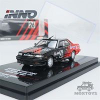 INNO 1:64 NISSAN SKYLINE 2000 Turbo RS-X HR31 26 ADVAN Diecast Model Car