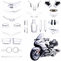 Motorcycle Trim Decorative For Honda Gold Wing 1800 GL1800 2018 2019 2020 2021 Chrome Intake Cover Accent Fender Tip Trim