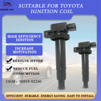 【จัดส่ง24ชม】คอยล์หัวเทียน 90919-02240 คอยจุดระเบิด คอยจุดระเบิดtoyota ignition coil plug coil For Toyota Scion Prius Yaris 2000-2019 1.5L 1.8L