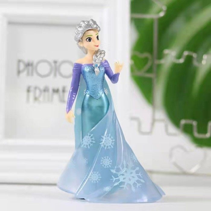 Cake Topper Elsa Frozen Disney Hiasan Cake Figure Elsa Frozen Dewasa