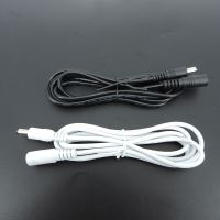 10x 1/1.5/5m white black DC Power supply Male to female connector Cable Extension Cord Adapter Plug 20 22awg 5.5x2.1mm for strip YB1TH