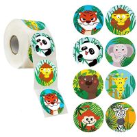 50pcs/wad Animals cartoon Stickers for kids classic toys sticker school teacher reward sticker Various styles designs pattern Stickers