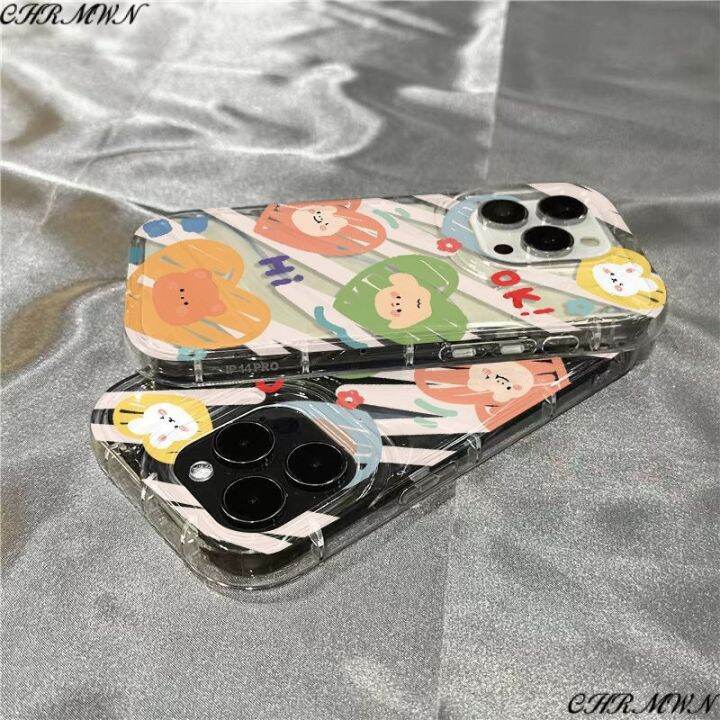 odvi-เคสโทรศัพท์มือถือแบบนิ่ม-ใส-ลายดอกไม้-สัตว์น่ารัก-สําหรับ-iphone-14promax-plus-xr7-1312sins-8