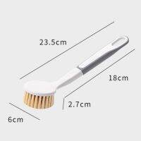 Long Lasting Multi-function Cooker Cleaning Sink Dish Bowl Pan Scrub Brush Safe Scrub Brush Hanging Hole for Bathroom Shoes Accessories