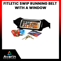 Fitletic Swipe running belt with a window กระเป๋าคาดเอวใส่วิ่ง : Avarin Running