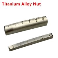 KR-【Made in Japan】1 Piece Electric Guitar Titanium Alloy Nut For Les Paul LP SG Style Guitar 43MM