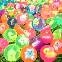 【YF】◄♝☽  10Pcs 25mm Colored Boy Bouncing Children Rubber Kids Sport Games Elastic Jumping Balls Outdoor