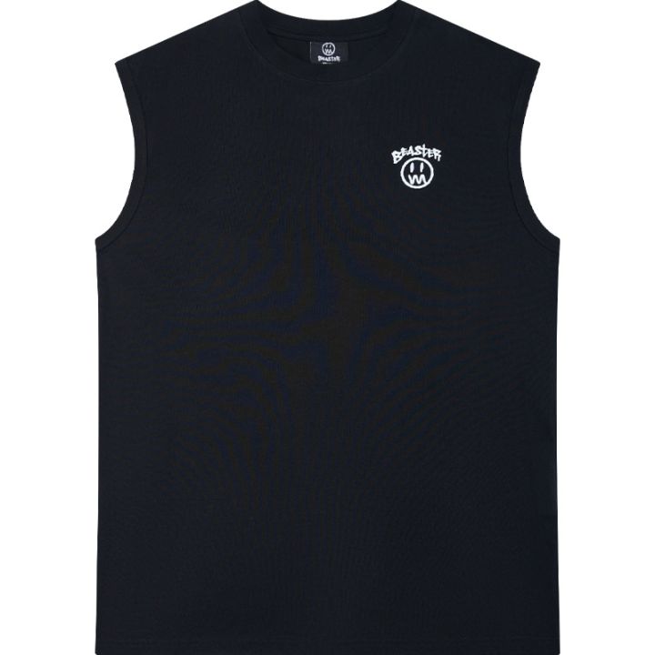 original-beaster-little-devil-heavy-sports-vest-mens-summer-new-fashion-brand-american-retro-couple-sleeveless-t-shirt