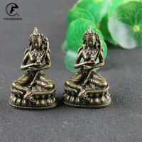 Aprox 5.9CM Height Green Tara Small Copper Statues Tantric Statues Buddha Statue Buddhism Buddhist Figure Figurine Desktop