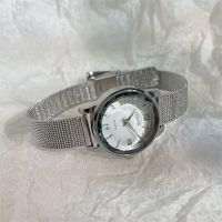 Metal mesh belt chain watch female ins high-value niche light luxury simple temperament high-end forest series small dial