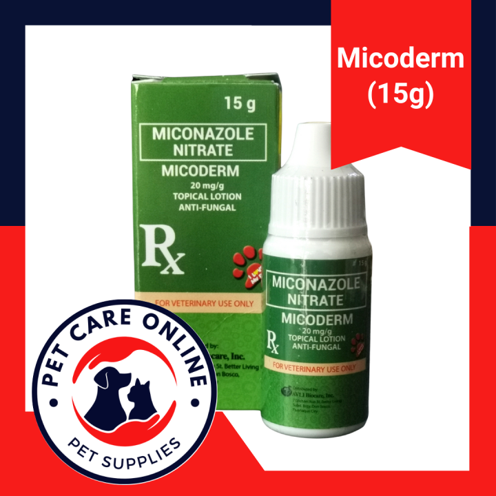 MICODERM Anti-fungal Topical Lotion for Dogs and Cats 15g | Lazada PH