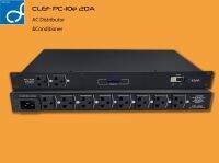 Clef Audio PC-10e เครื่องกรองสัญญาณกระแสไฟ 10 ช่อง พร้อมหน้าจอ LED แสดงไฟ ดิจิตอล 1U ใส่ตู้ RACK ได้ Audio Power distributor