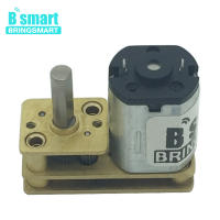 【❉HOT SALE❉】 yihaobu Bringsmart มอเตอร์เกียร์มอเตอร์ Dc 3V 6V 12V,มอเตอร์เกียร์กลับด้านสำหรับรุ่นชุดควบคุมแขนกลหุ่นยนต์เกียร์โลหะขนาดเล็กพัดลมขนาดเล็กรถ Jga1024-n20