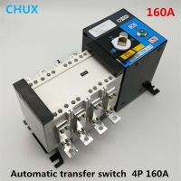 CHUX AST Dual Power Automatic Transfer Switch  4P 160A PC Grade 380v three phases  Isolation type Circuit Breaker Electrical Circuitry Parts