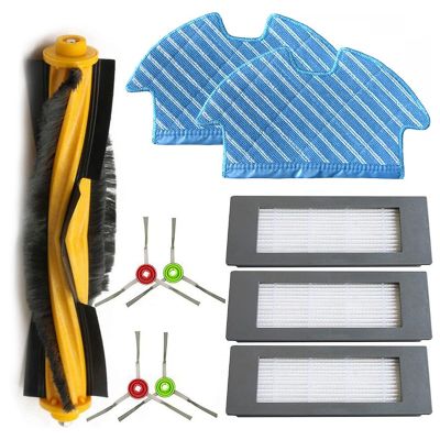 For Ecovacs Deebot Ozmo 900 Filter Brush Mop Cloth Set Vacuum Cleaner Parts