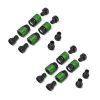 Garden Quick Connect Release Water Hose Fittings Plastic Connectors, Male &amp; Female 3/4 Inch GHT 40Pcs