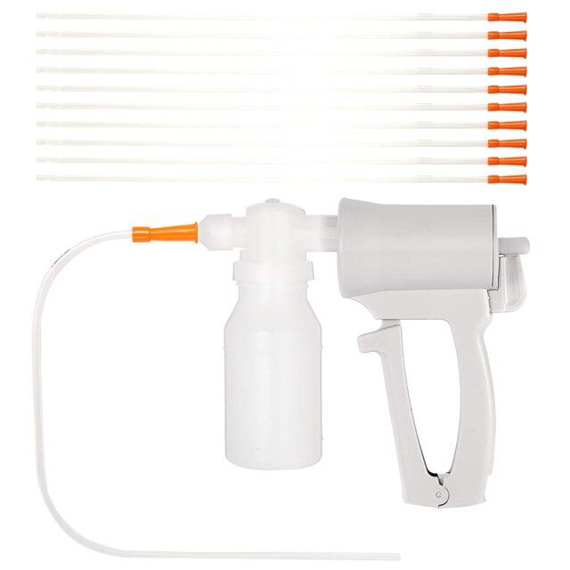 Manual Sputum Aspirator Household Handheld Sputum Catheter Suction Pump ...