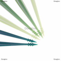 Donglon 6ชิ้น/แพ็ค Cactus Fruit Forks ขนมส้อมฟันเด็กบนโต๊ะอาหารอาหาร Picks