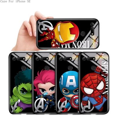 ❈☬ iPhone SE 2020 5 5S 6 6S 7 8 Plus 2022 เคสไอโฟน สำหรับ Case Cartoon Marvel Avenger เคส เคสโทรศัพท์ เคสมือถือ