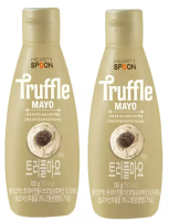 Hearty Spoon Truffle Mayo (Korea imported)130g. x2 bottles ฮาร์ตี้สปูน มายองเนสผสมเห็ดทรัฟเฟิล 130กรัม x 2ขวด