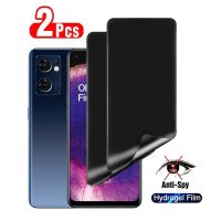 2pcs Anti Spy Hydrogel Film for OPPO Find X5 X3 Lite Pro Privacy Screen Protector for OPPO Reno 7 6 5 Pro 4G 5G Protective Film