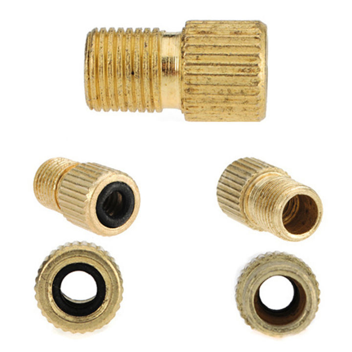 brass-presta-to-schrader-adaptor-valve-bicycle-bike-pump
