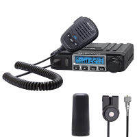 Midland Radio Midland – MXT115VP3-15 Watt GMRS MicroMobile Two Way Radio - Off Roading Outdoor Farm - Extended 3dB gain Universal Lip Mount Antenna dustproof Noise-canceling Microphone - 8 Repeater Channels