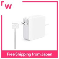 45W MagSafe 2 T Shape Macbook Air Charger Tmiyas [PSE Certification] Macbook Air Power Adapter T-Shape Connector Mac Compatible For Macbook Air 11 And 13 (รุ่นกลางปี2012และใหม่กว่า) อะแดปเตอร์ที่รองรับสำหรับ Macbook