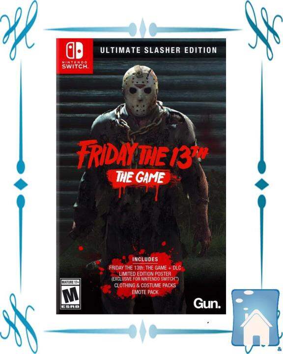 Así luce el boxart de Friday the 13th: The Game Ultimate Slasher Switch