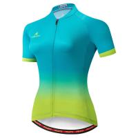 short sleeves cycling jersey for woman