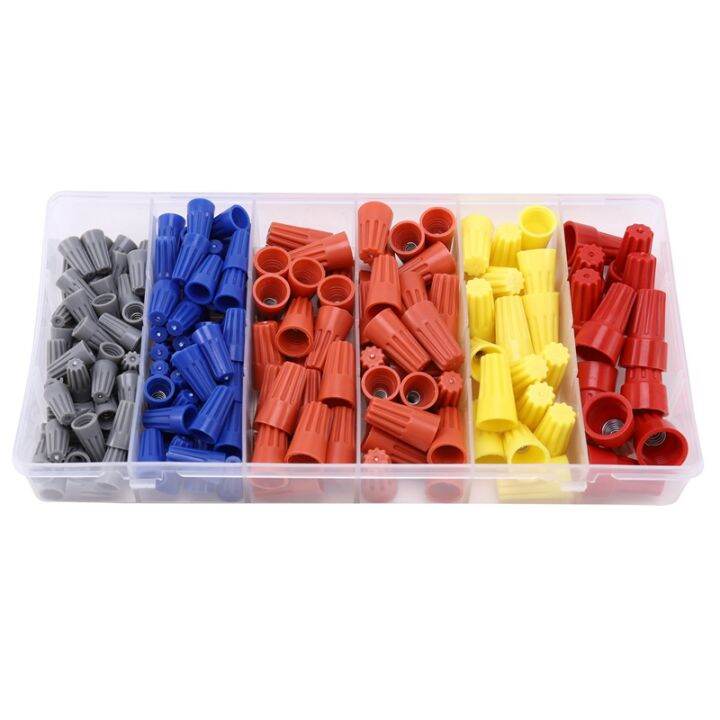 360Pcs Electrical Wire Connectors Screw Terminals, Easy Twist on ...