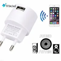 AC 110v 220v audio adapter wireless usb wall adapter 3.5mm bluetooth receiver aux v5.0 audio and music receiver EU/US plug