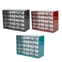 （QIQI tool） แบบพกพา25ลิ้นชัก PartsBox ToolBoxCabinet สำหรับสกรูเครื่องประดับ