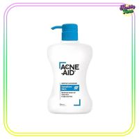 Acne-Aid Gentle Cleanser 500ml   ลดการอุดตันรูขุมขน ลดสิวคนผิวแพ้ง่าย  สีฟ้า(1ขวด)