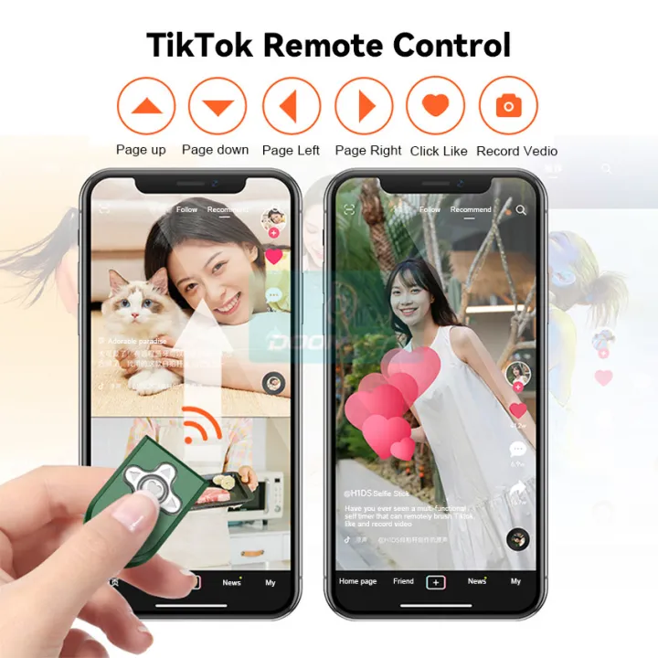 DoomHot Selfie Stick with Tripod Bluetooth Remote Selfie Stick Desktop Stand Handphone Selfie Stick Portable Stretchable Holder Anti-Shake Stabilizer Selfie Stick with LED Fill Light