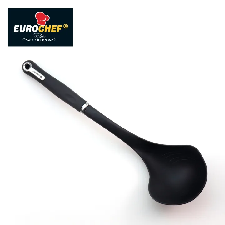 Eurochef 35cm Premium Nylon Soup Ladle Spoon Server With Engraved Measurement Indicator for