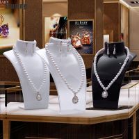 ◊ Eruding Jewelry Display Fashion Model Necklace Mannequin Pendant Earring Showing Stand