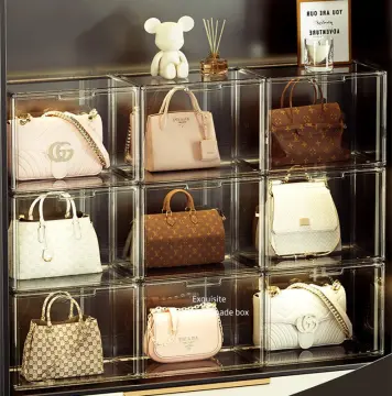Custom Clear Polished Acrylic Luxury Handbags Storage Acrylic Bag Display Purse  Organizer Magnet Shoe Box - China Shoe Box and Plastic Shoe Box price |  Made-in-China.com