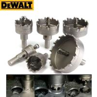 DEWALT โฮลซอเจาะเหล็กหนา (สีเงิน)โฮลซอคาร์ไบด์ โฮลซอแบบเจาะลึก Hole saw เจาะสแตนเลส โฮลซอ unika -งานเทียบ เกรด AAA+ดีสุด