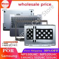 เหมาะสำหรับ530U4B Samsung NP530U4C 530U4C 530U4CL 532U4C 535U4C Penutup Belakang LCD/Bezel Depan./ปลอก