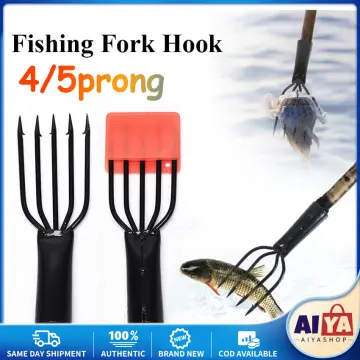 Fish Gigs Outdoor Fish Spear Gaff Hook Fishing Fork Harpoon Tip