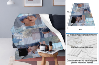 2023 newXzx blanket - PINGFEN Fleece Throw blanket for sofas, sofas, or beds, Kim V Tae Hung soft plush blanket various styles (40x60 inches/50) × 60 inches/60 × 80 inches)63