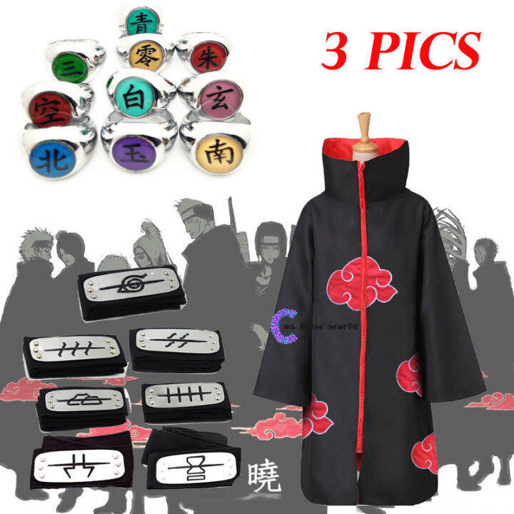 2021-new-fashion-anime-hidan-cosplay-black-cloak-costumes-for-adult-comic-clothes-headband-kids-robe-halloween-costume