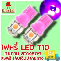 ReturnLED ไฟหรี่ T10 สีชมพู