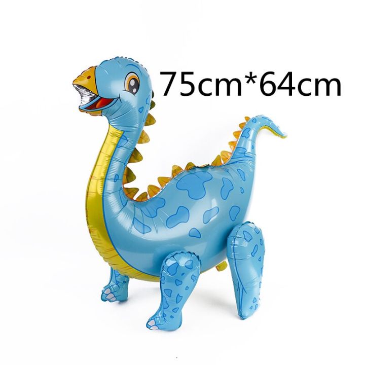 large-4d-aluminum-foil-walking-dinosaur-balloon-jungle-childrens-animal-birthday-party-decorated-jurassic-dinosaur-toy-1-piece-balloons