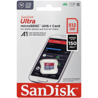 (พร้อมส่ง) Sandisk Micro SD 512GB Class10 ความเร็ว 150MB/s รุ่น SDSQUAC-512G-GN6MN by MP2002