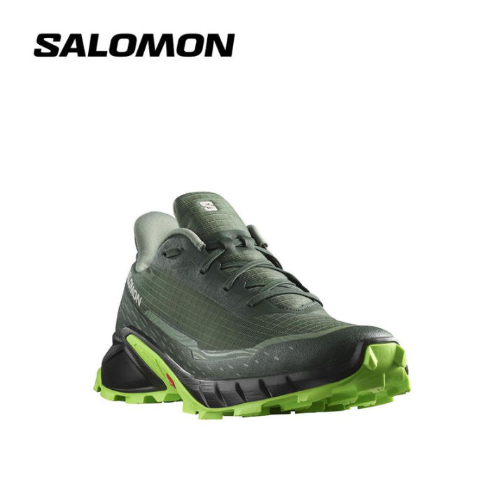 Salomon Men's Alphacross 5 Trail Running Shoes Darkest Spruce